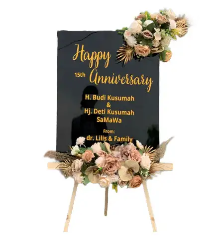 Papan Bunga Akrilik Kakas Barat