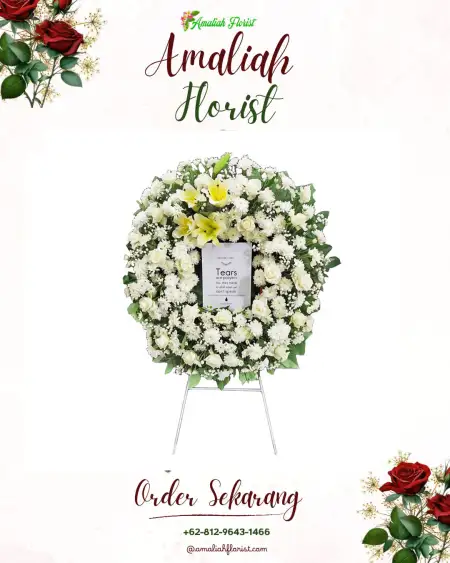 Krans Bunga Duka Kakas Barat