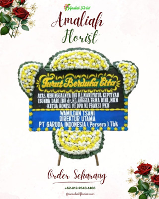 Papan Bunga Duka di Kakas Barat